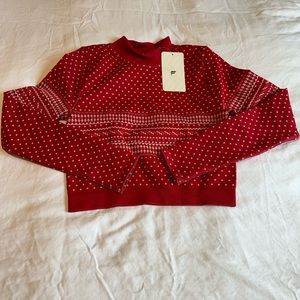 Fabletics Holly Seamless LS Crop Top and Pant Set